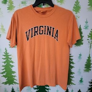 Orange Virginia Graphic T-Shirt